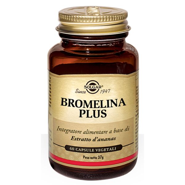 Solgar Bromelina Plus 60 Capsule