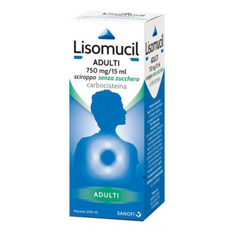 Lisomucil Adulti Sciroppo 200 ml Senza Zucchero