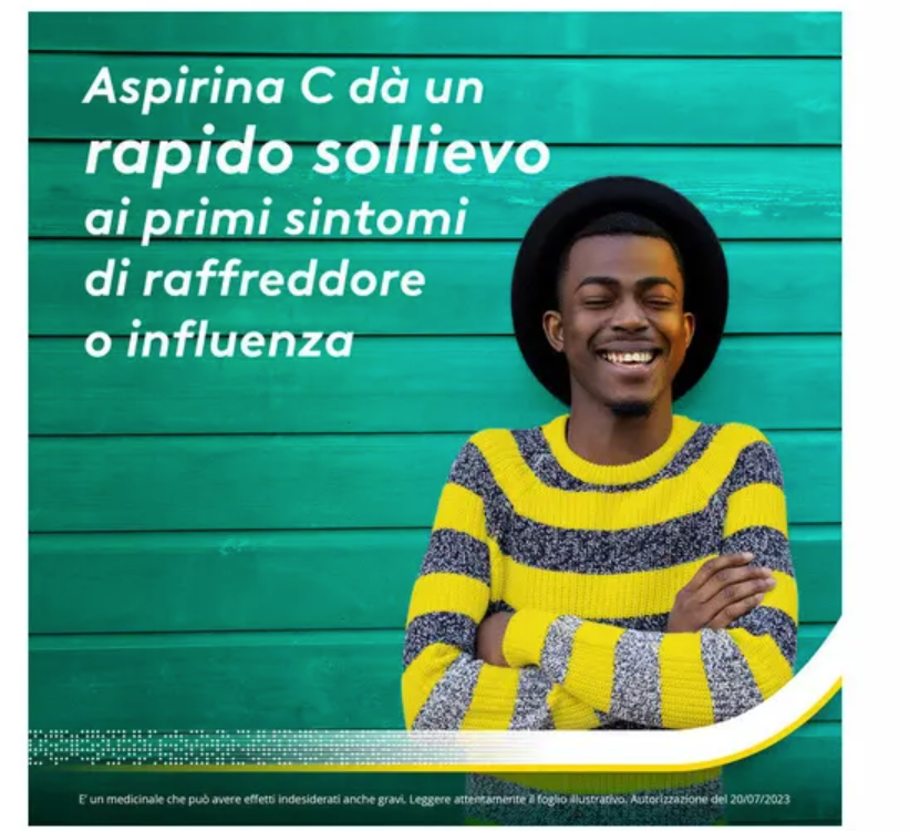 Aspirina C Vitamina C 20 Compresse