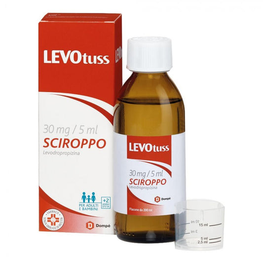 Levotuss Sciroppo Sedativo Della Tosse 200ml