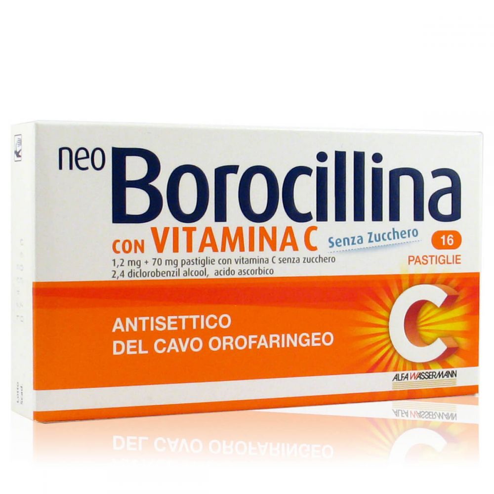 NeoBorocillina Pastiglie con vitamina C