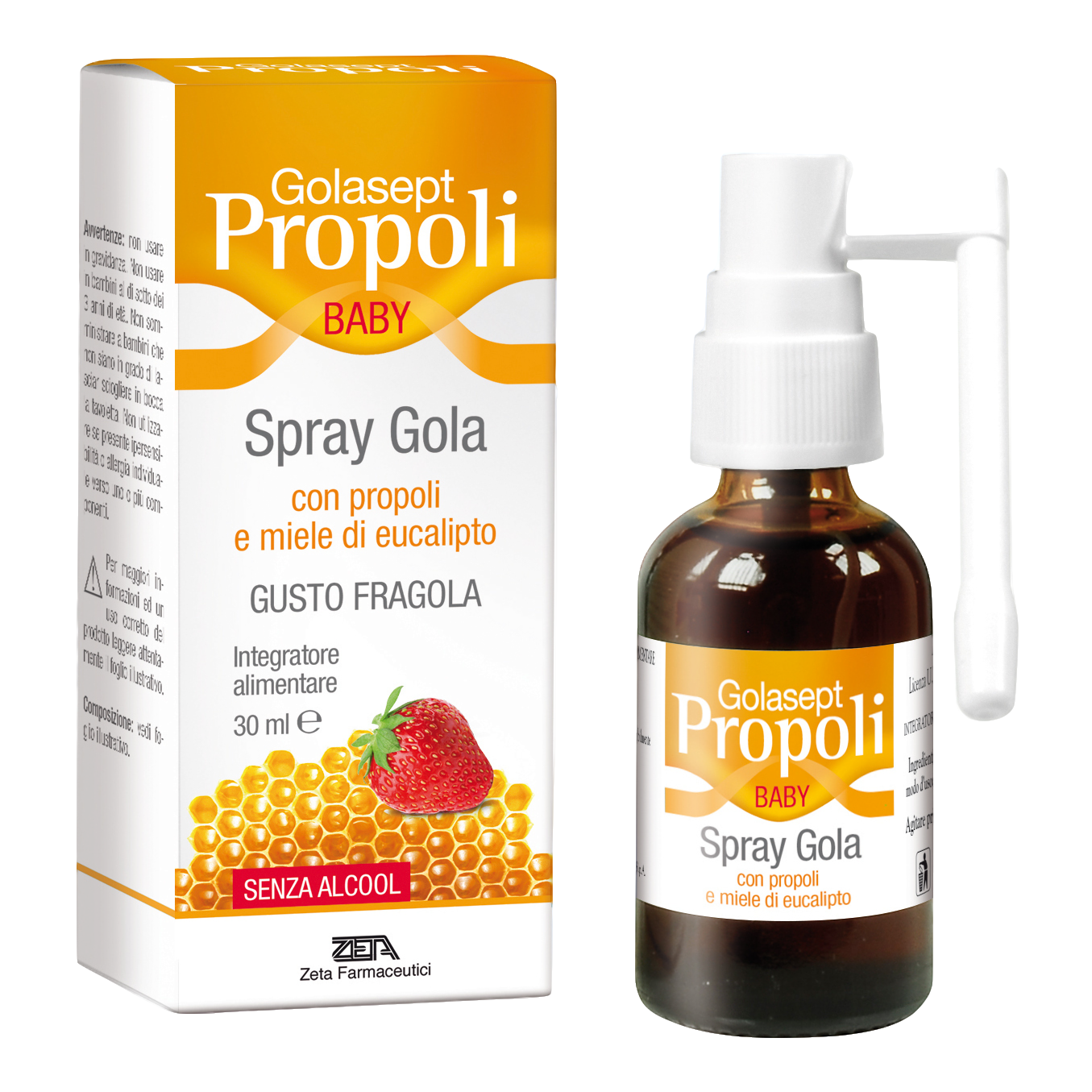 Golasept Propoli Baby Spray Gola Gusto Fragola