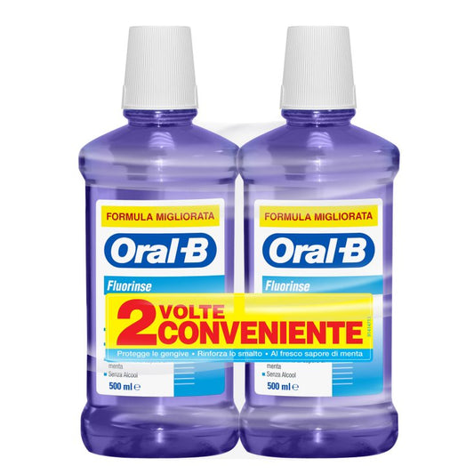Oral-B® Fluorinse Collutorio 2X500ml
