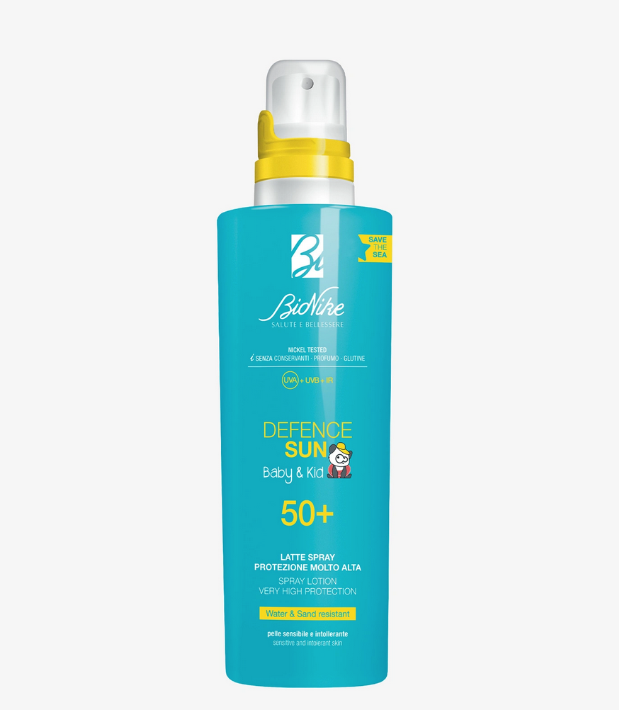 Bionike Baby&Kid 50+ Latte Spray Protezione Molto Alta