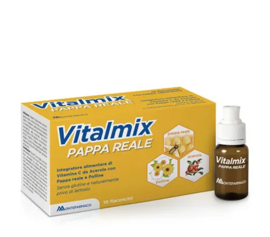 Vitalmix Pappa Reale Integratore Energetico 10 Flaconcini