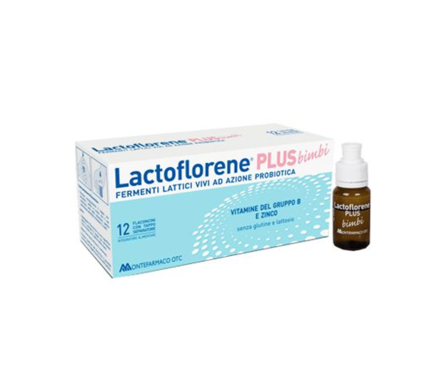 Lactoflorene Plus Bimbi 12 Flaconcini Orali