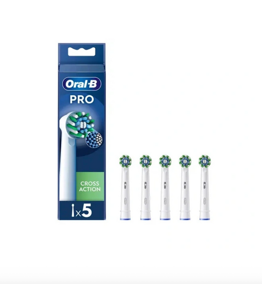 Oral-B® Testine Di Ricambio Pro Cross Action 5 Pezzi