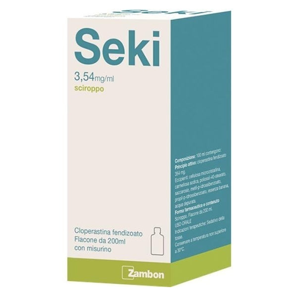 Seki Sciroppo sedativo tosse 200 ml